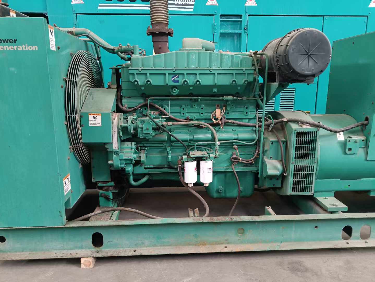 江夏过载会对 600kW 柴油发电机组造成哪些损害？